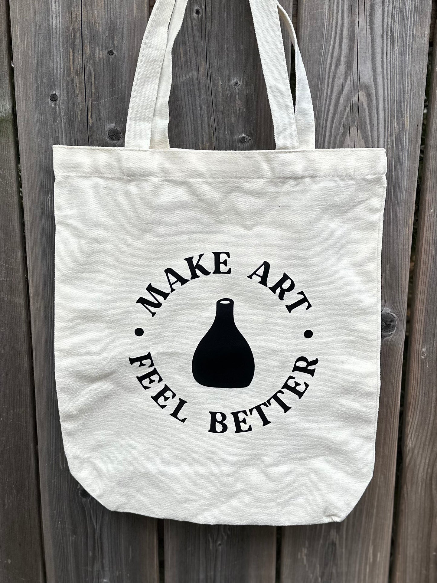 MAKE ART, FEEL BETTER TOTE