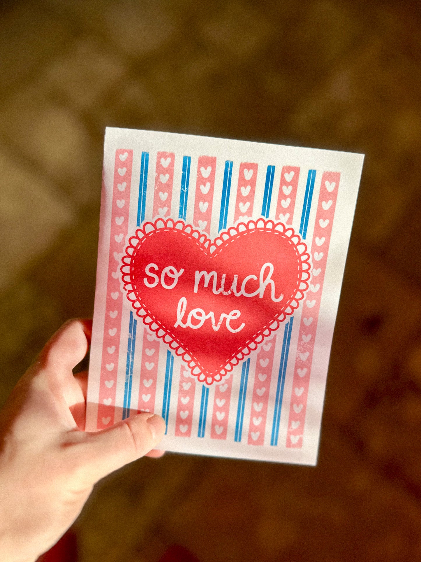 SO MUCH LOVE CARD
