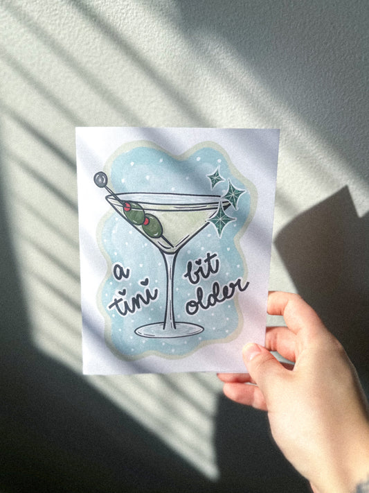 TINI BIT OLDER CARD