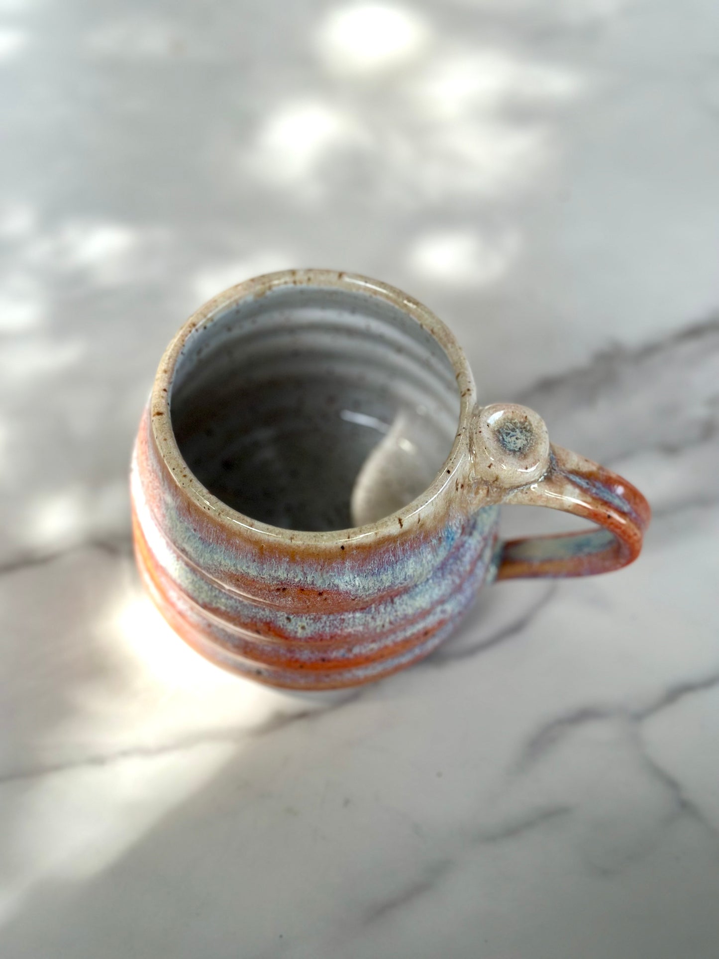 PINK SMALL WAVY MUG