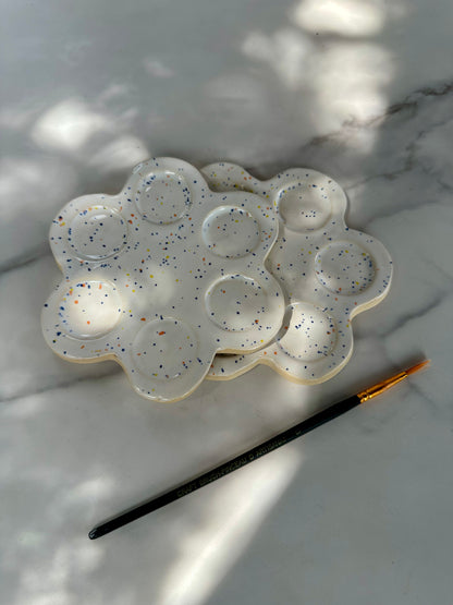 SMALL PAINT PALETTE - WHITE