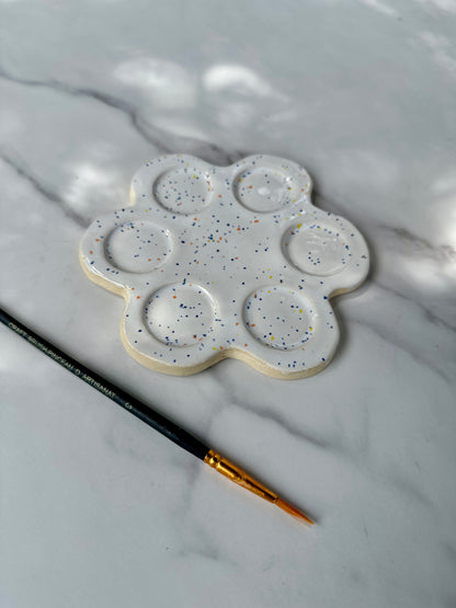 SMALL PAINT PALETTE - WHITE